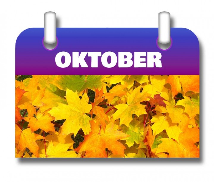 Kalender-Oktober